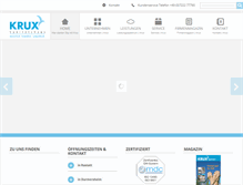 Tablet Screenshot of krux.de